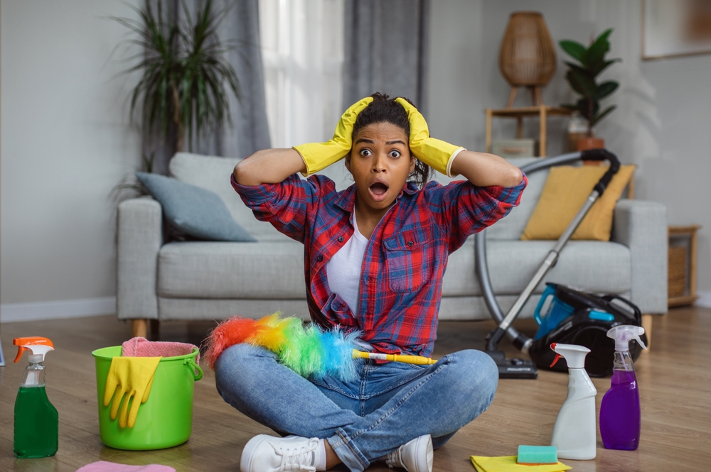 What are the most common mistakes people make when cleaning